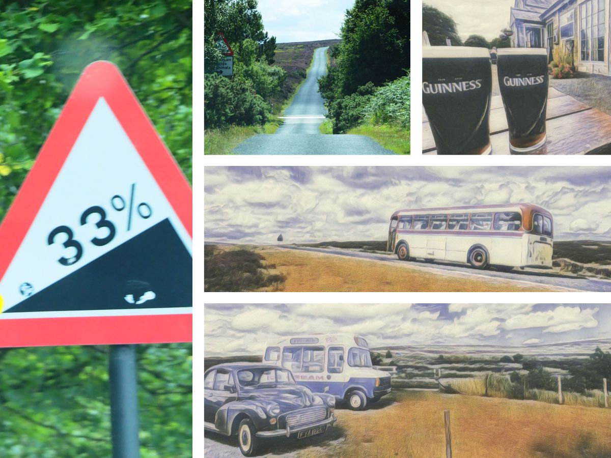 Ein Besuch im Hochmoor, alte Autos und fast ein Traumplatz in Rosedale&nbsp;Abbey…