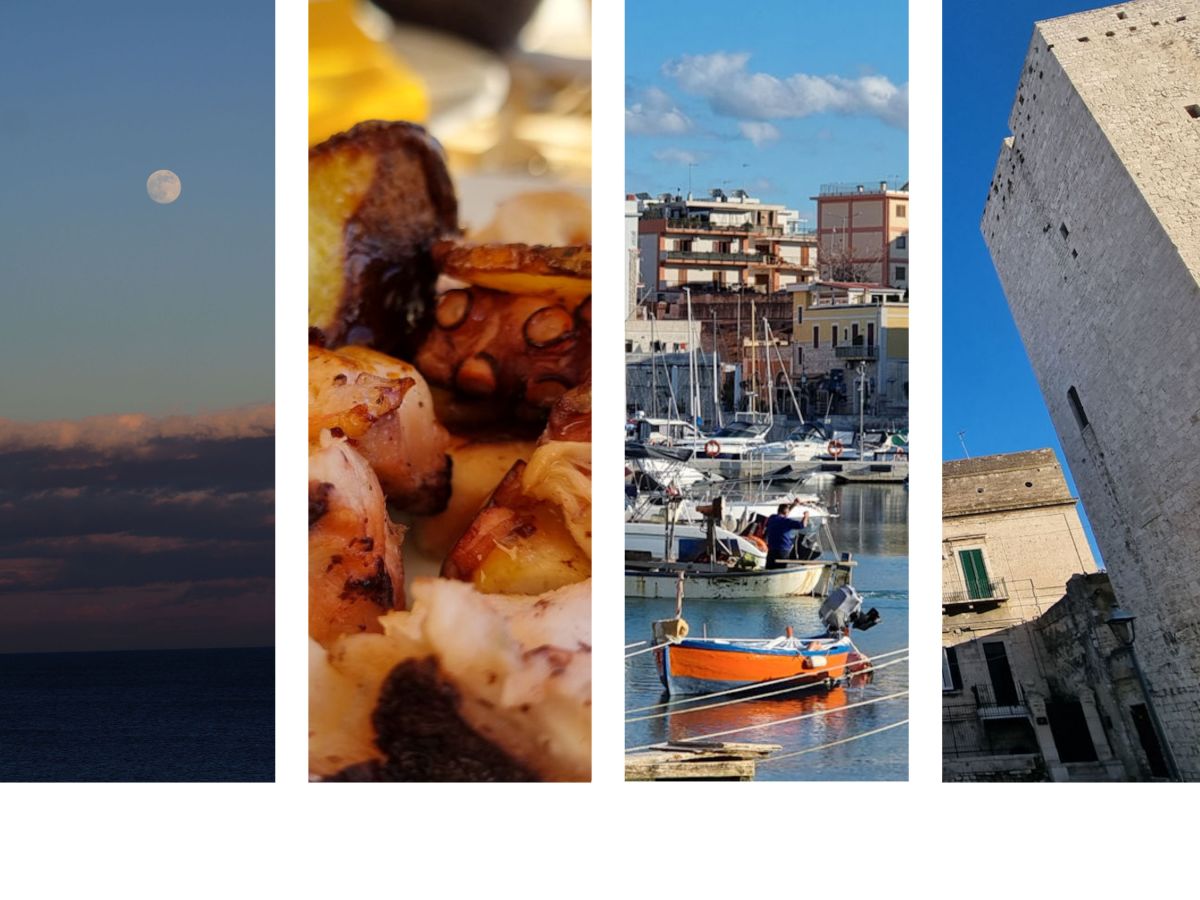 Unerwarteter Hafentraum, ein Pranzo al Sole und Vollmond am&nbsp;Meer…